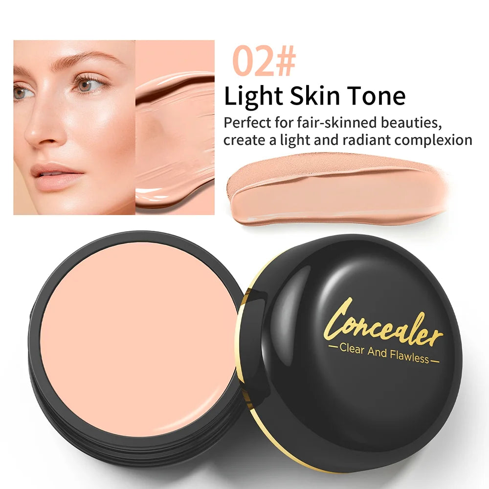 Full Coverage Waterproof Concealer & Foundation