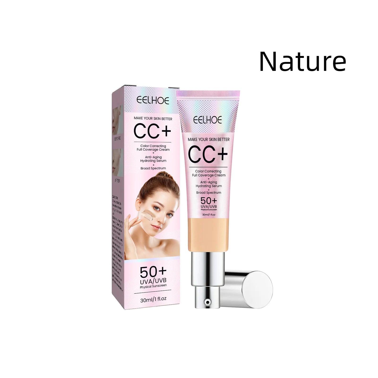 5-in-1 Waterproof CC Cream SPF50