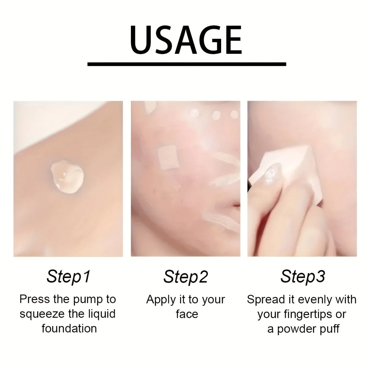 SPF50 Whitening Sunscreen (Face & Body Foundation)
