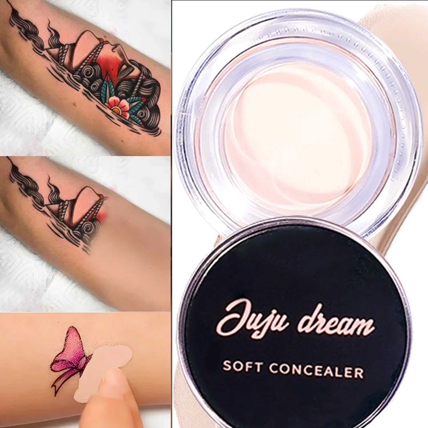Full Coverage Waterproof Concealer & Foundation