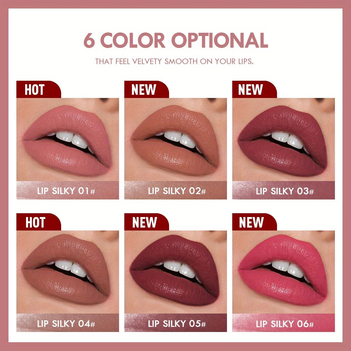 Matte Waterproof Lipstick Pencil