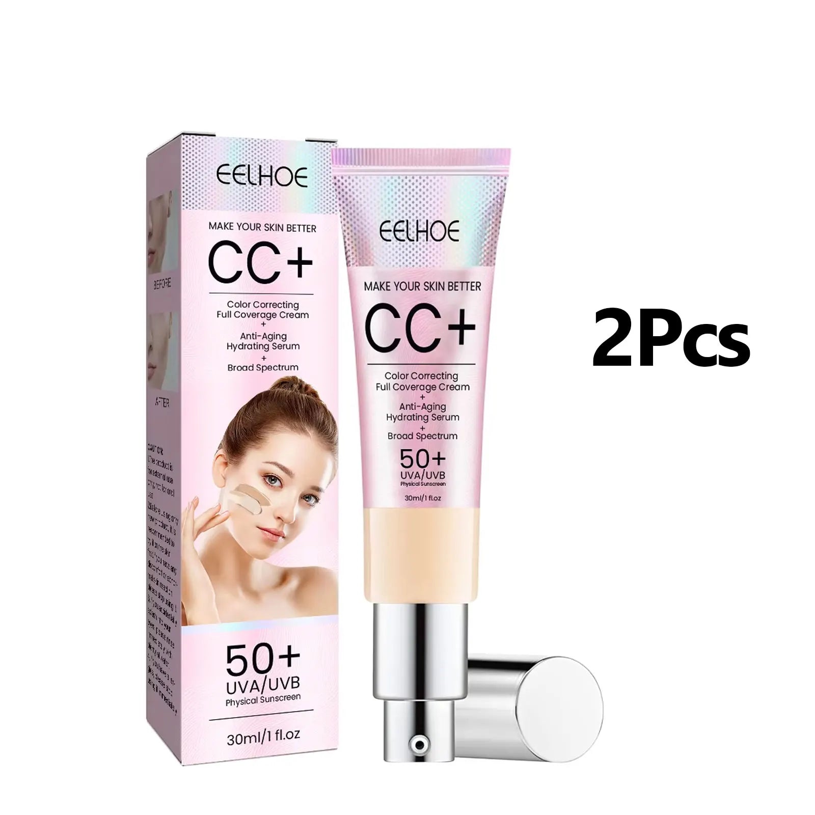 5-in-1 Waterproof CC Cream SPF50