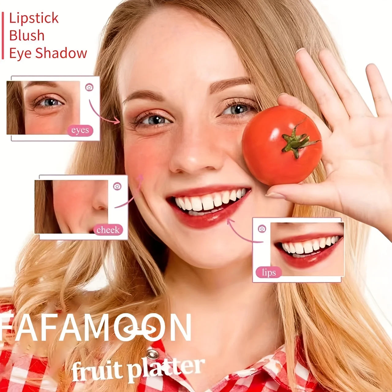 fafamoon 4-Color Fruity Water Gloss Tint