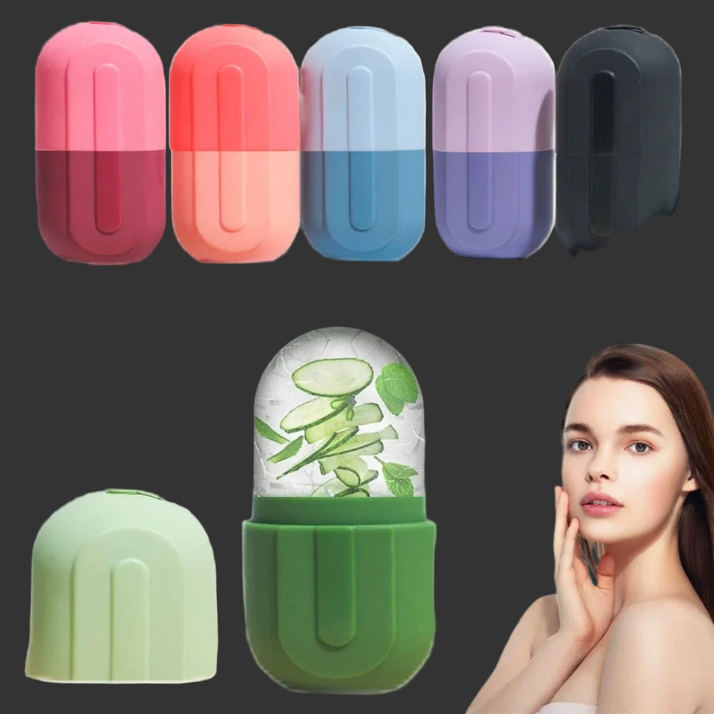 Silicone Ice Face Roller Mold - Advanced Face Lifting, Contouring, and Eye Massager Tool