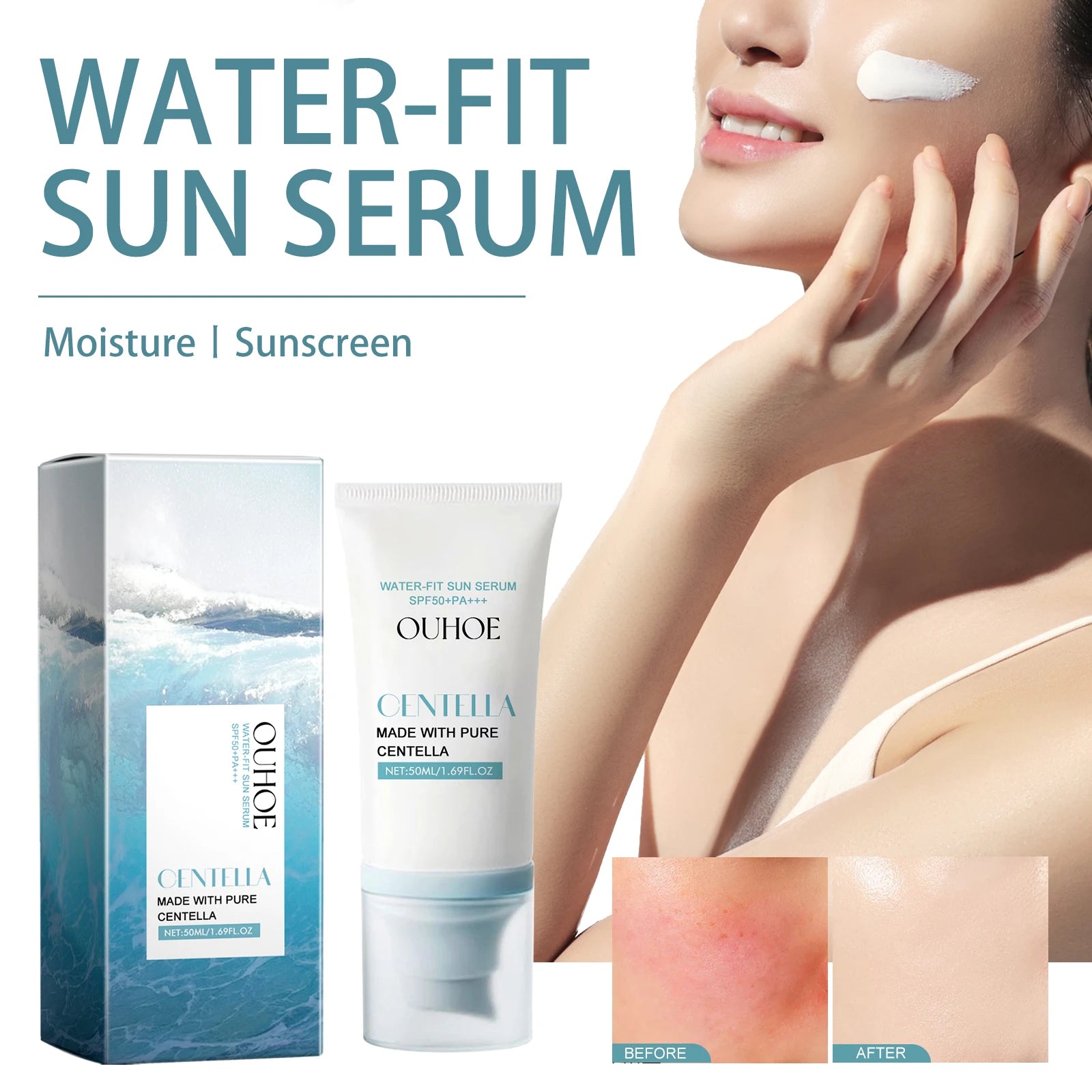 Invisible UV Hydrating Shield Cream (with Centella)