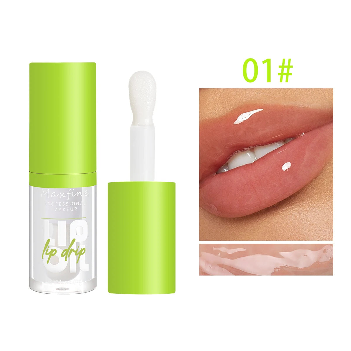 6-Tone Luminous Lip Oil Gloss - Ultra Moisturizing & Natural Lip Enhancer Formula