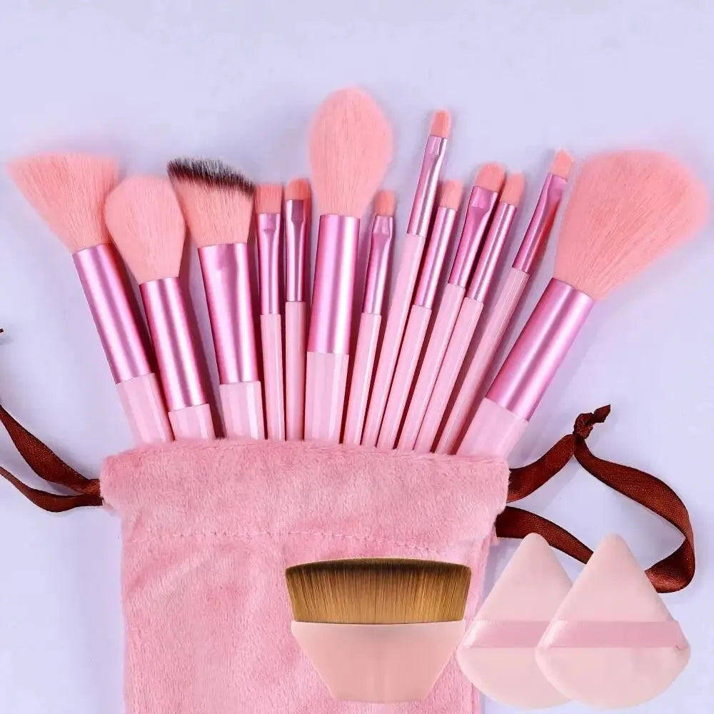 Makeup Brush Set – Soft, Fluffy, Professional Cosmetic Brushes for Foundation, Powder, Eyeshadow, and Blending