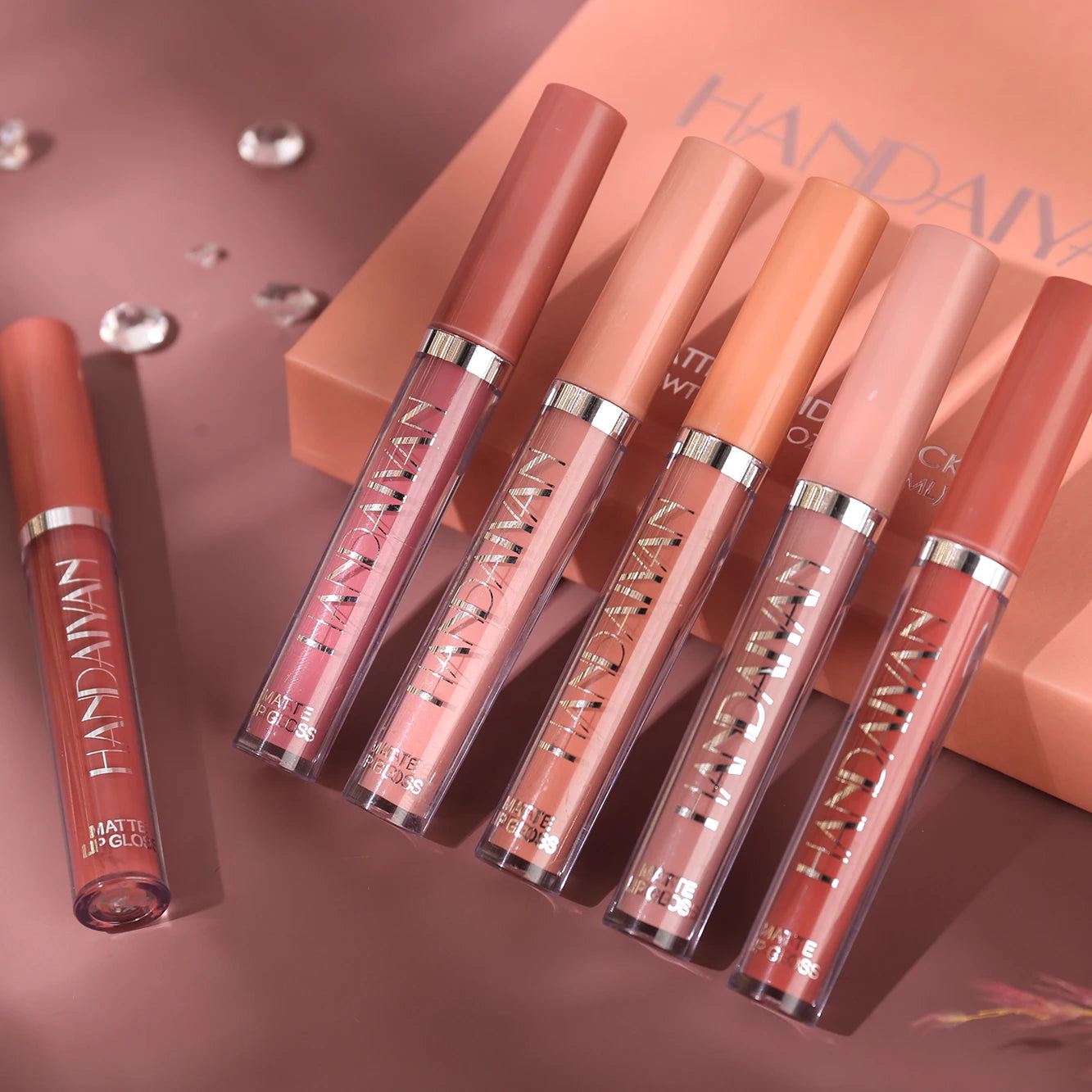 HANDAIYAN Matte Liquid Lipstick Set (6PCS)