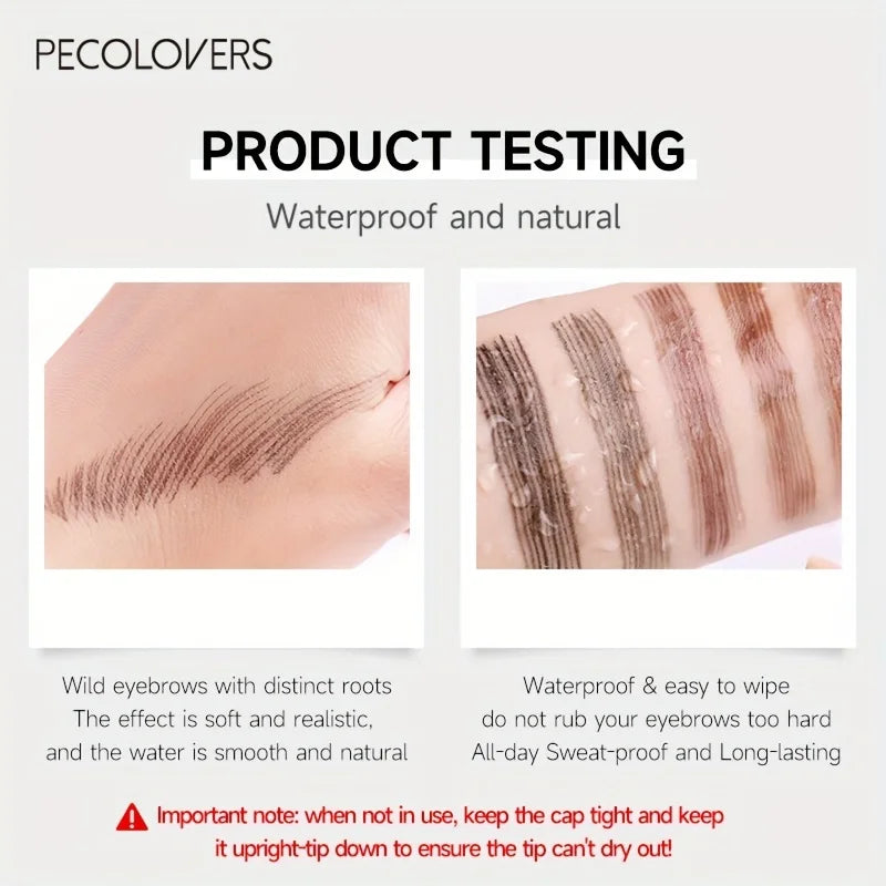 Waterproof 4-Tip Eyebrow Pen