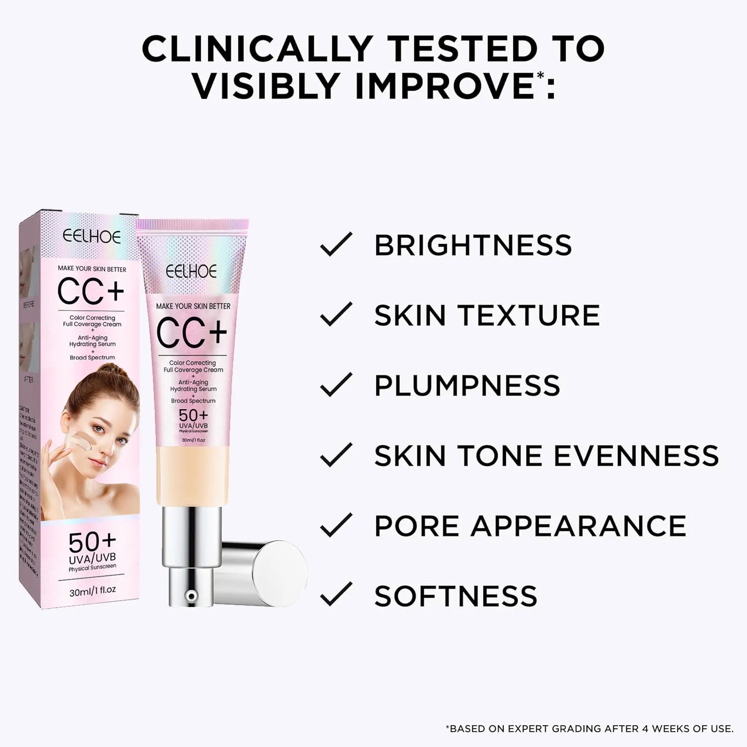 5-in-1 Waterproof CC Cream SPF50
