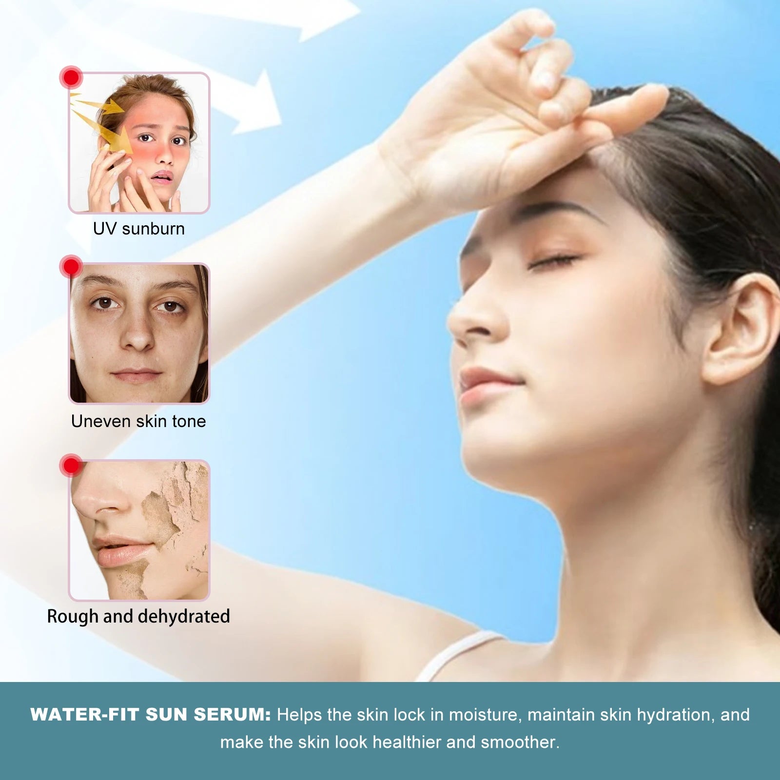 Invisible UV Hydrating Shield Cream (with Centella)