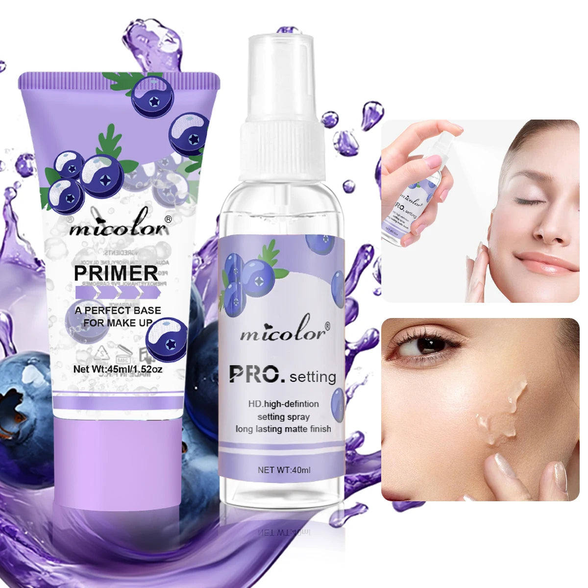 Makeup Primer & Setting Spray Set