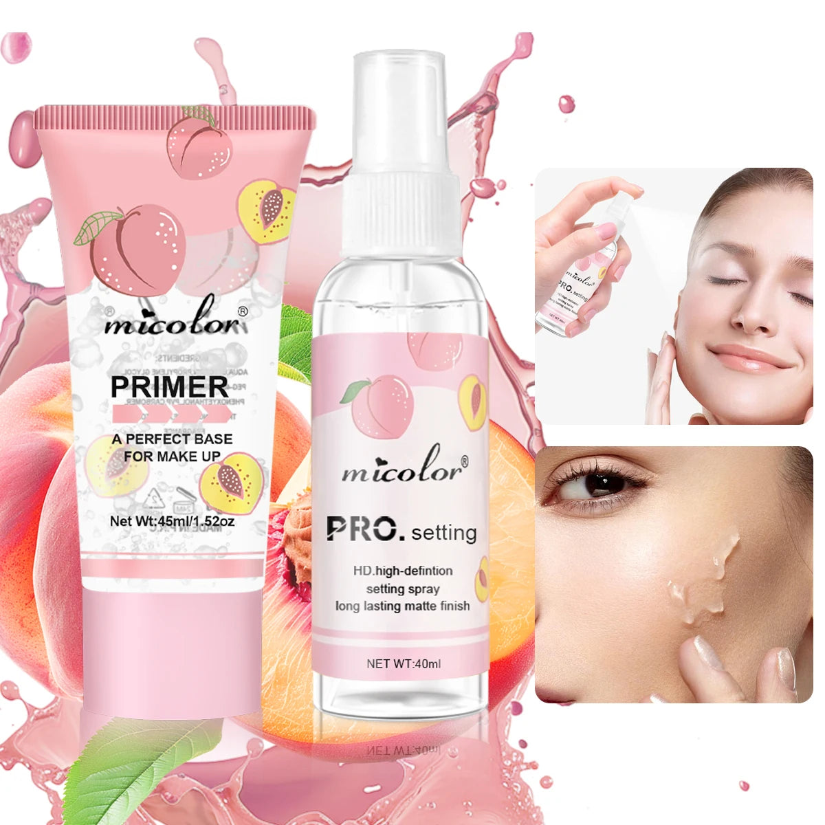 Makeup Primer & Setting Spray Set