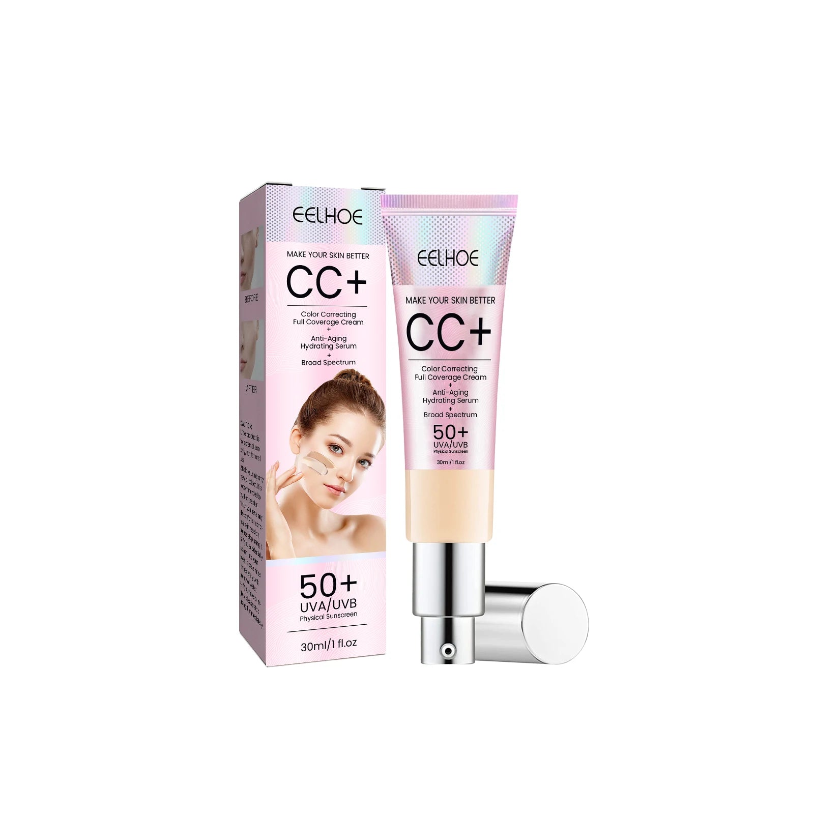 5-in-1 Waterproof CC Cream SPF50