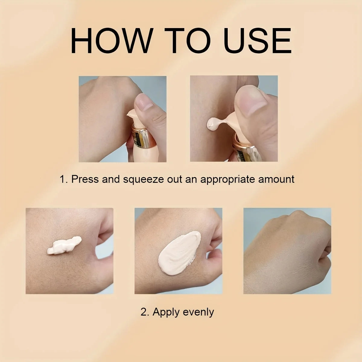 SPF50 Whitening Sunscreen (Face & Body Foundation)