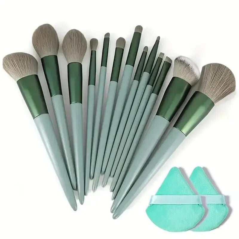Makeup Brush Set – Soft, Fluffy, Professional Cosmetic Brushes for Foundation, Powder, Eyeshadow, and Blending