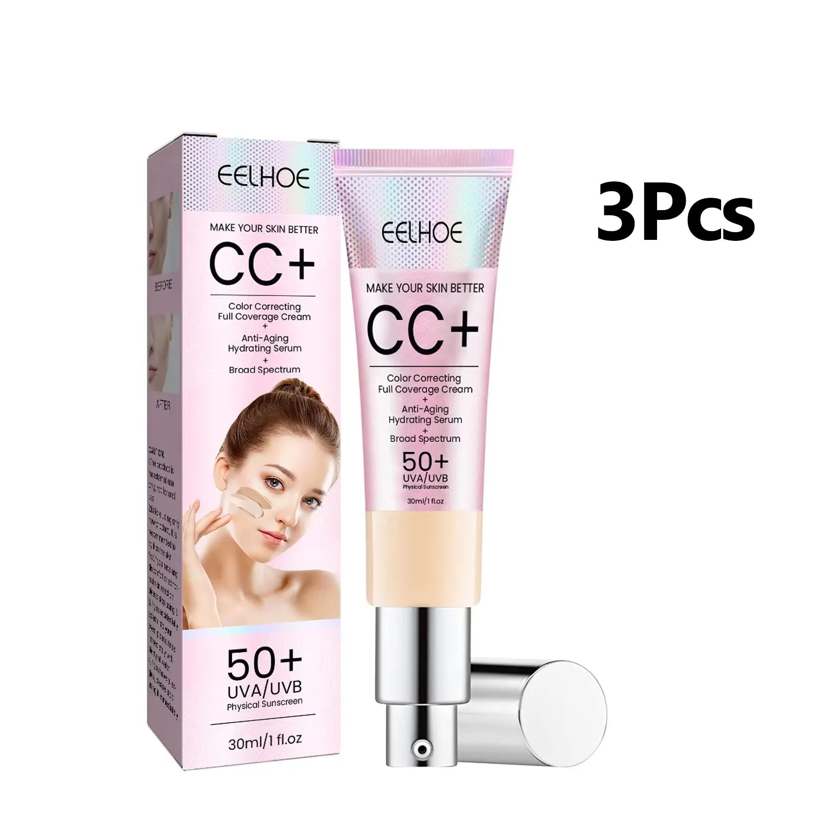 5-in-1 Waterproof CC Cream SPF50