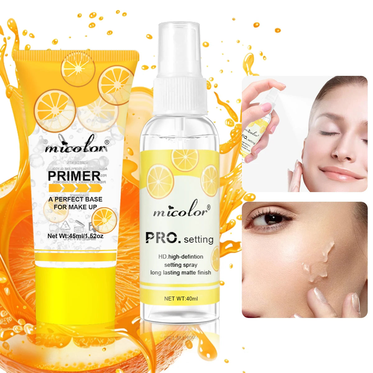 Makeup Primer & Setting Spray Set