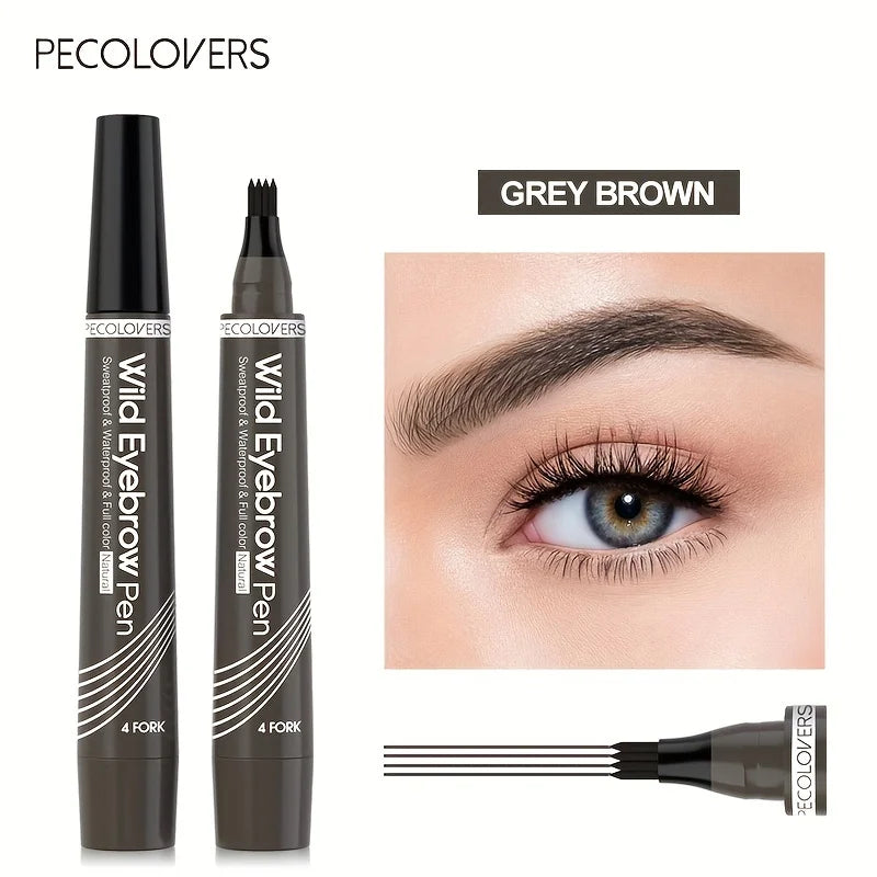 Waterproof 4-Tip Eyebrow Pen