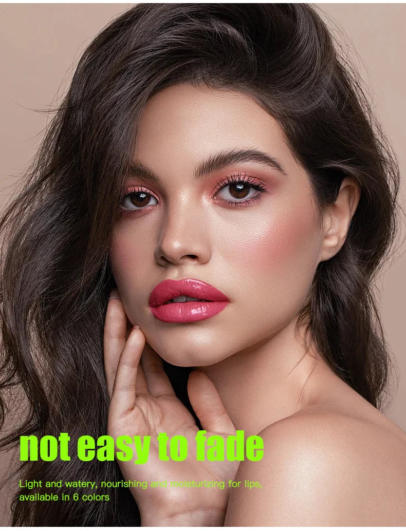 6-Tone Luminous Lip Oil Gloss - Ultra Moisturizing & Natural Lip Enhancer Formula