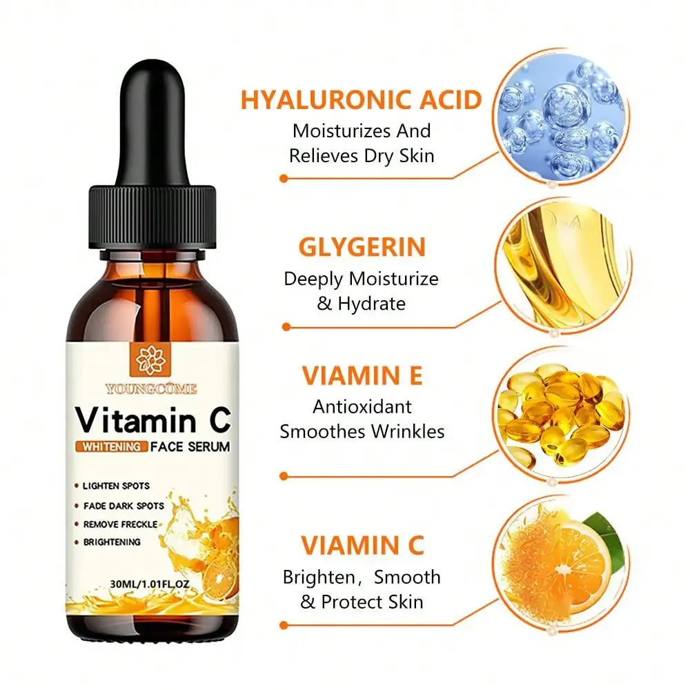Vitamin C + Hyaluronic Acid Face Essence (Dark Spot & Anti-Aging)