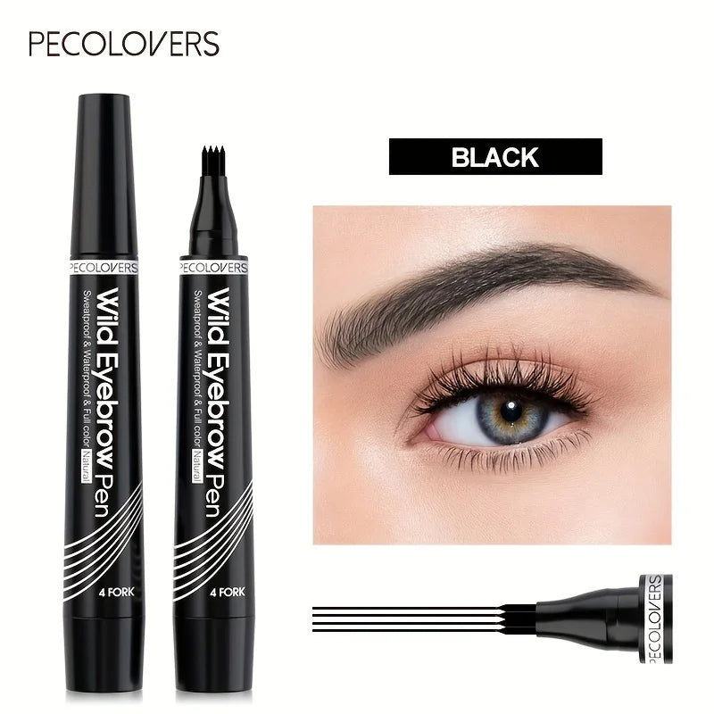 Waterproof 4-Tip Eyebrow Pen