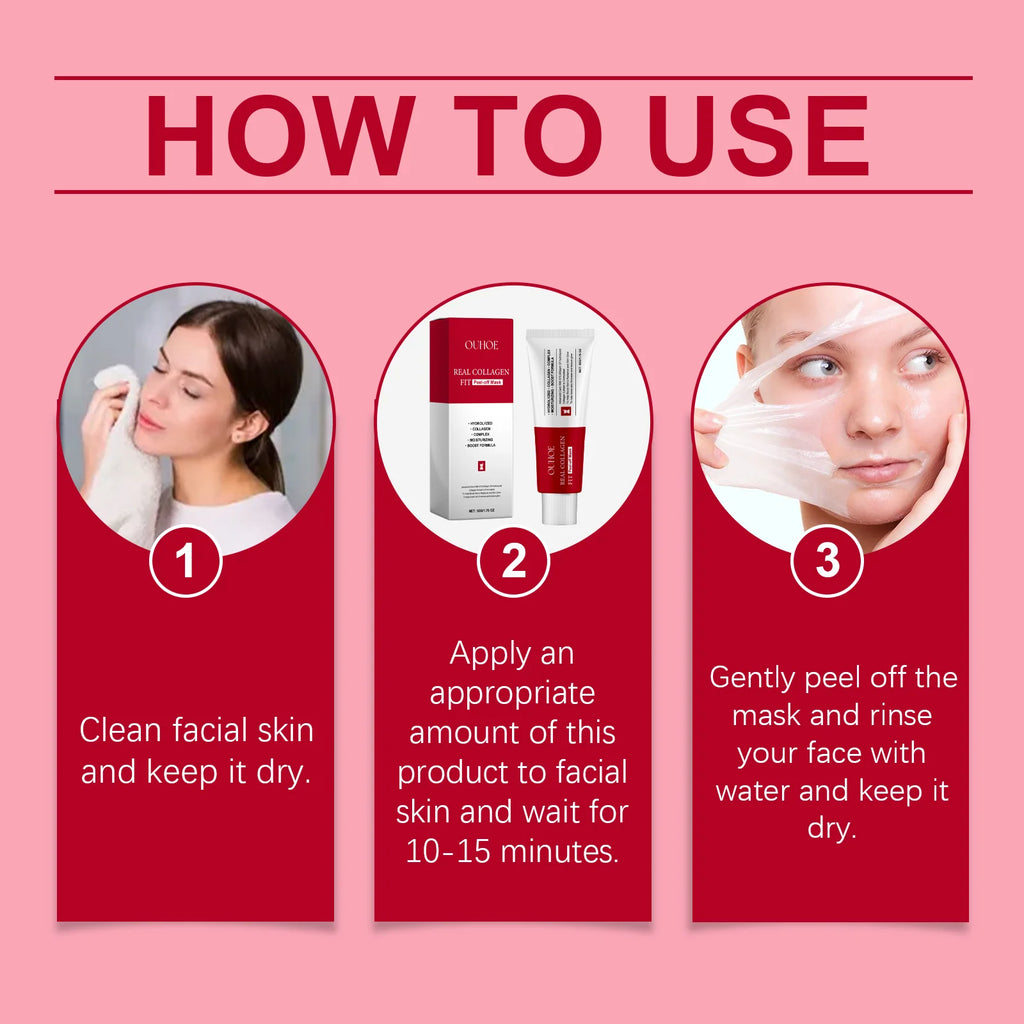 ouhoe Hydro-Lifting Collagen Sleeping Mask (Focuses on hydration and firming action while you sleep)
