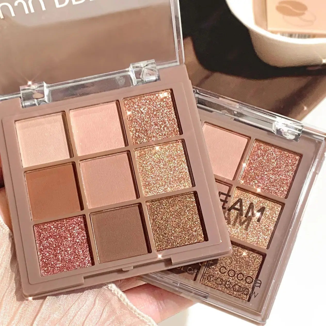 Multi-Color Eyeshadow Palette - Long-Wear Shimmer Finish