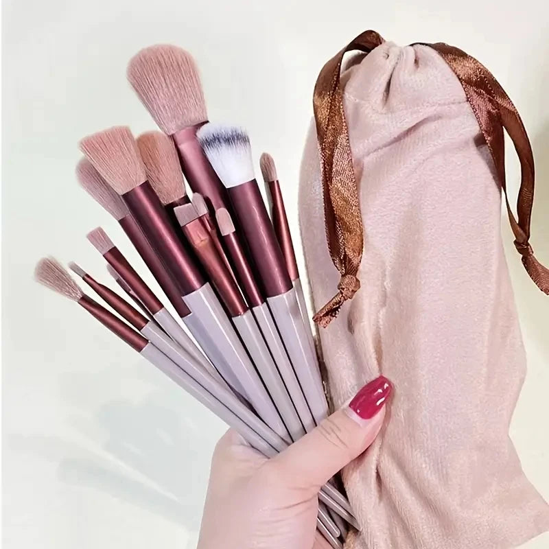 Makeup Brush Set – Soft, Fluffy, Professional Cosmetic Brushes for Foundation, Powder, Eyeshadow, and Blending