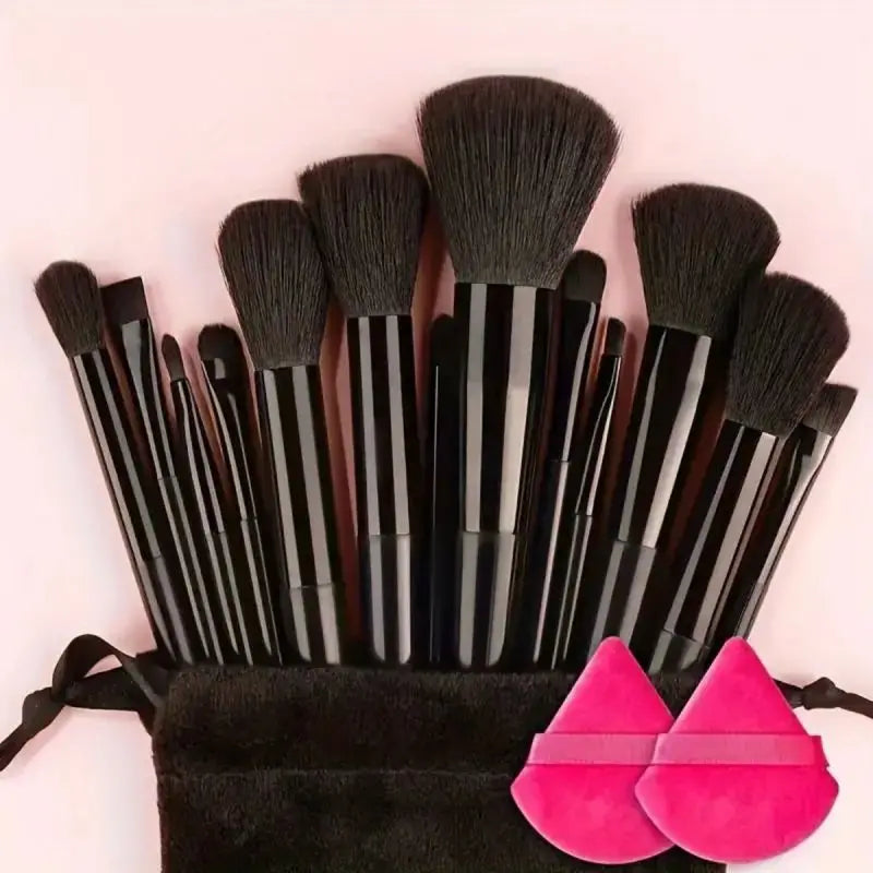Makeup Brush Set – Soft, Fluffy, Professional Cosmetic Brushes for Foundation, Powder, Eyeshadow, and Blending