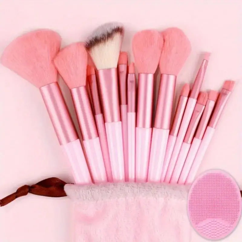 Makeup Brush Set – Soft, Fluffy, Professional Cosmetic Brushes for Foundation, Powder, Eyeshadow, and Blending
