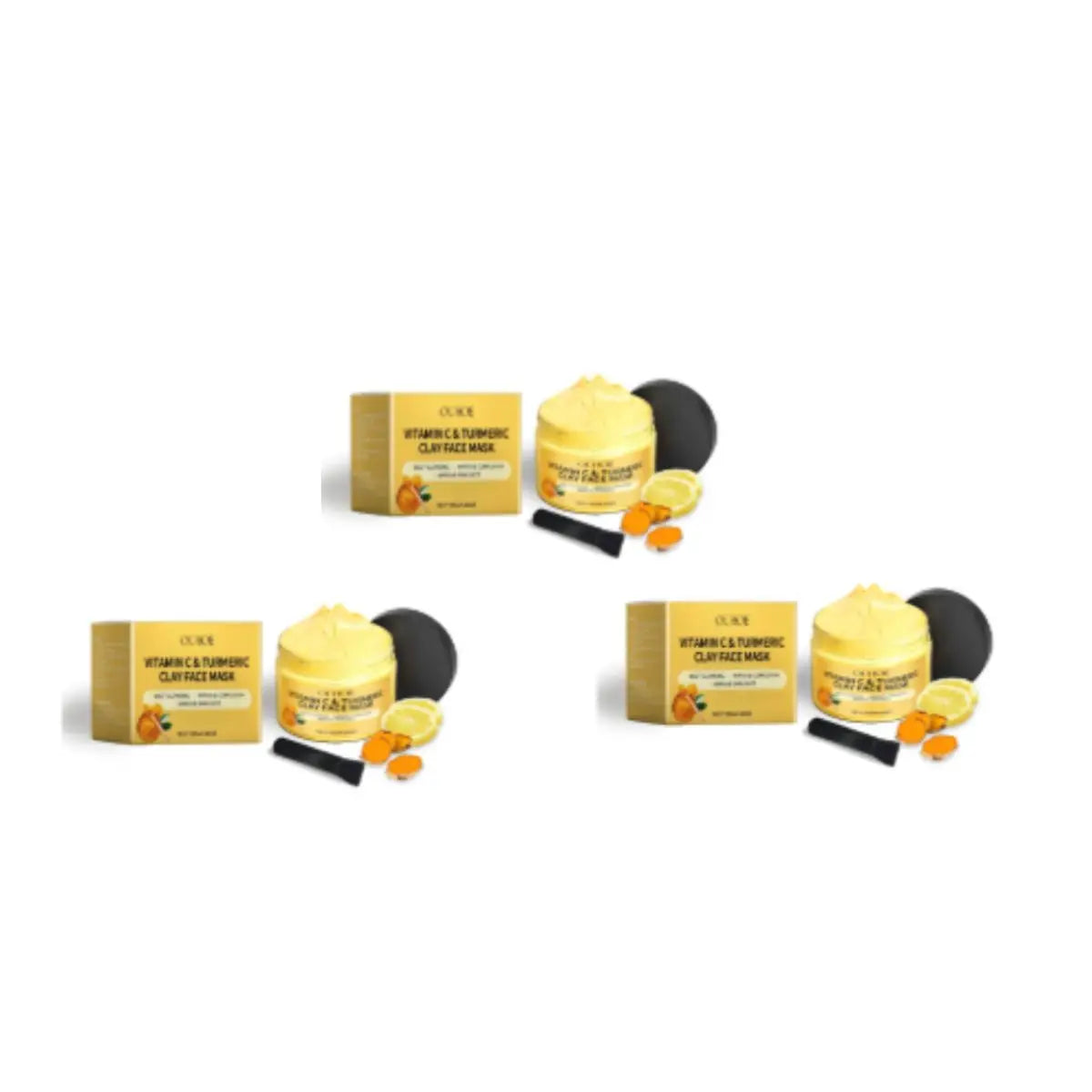 Turmeric & Vitamin C Clay Mask (Dark Spot Corrector)