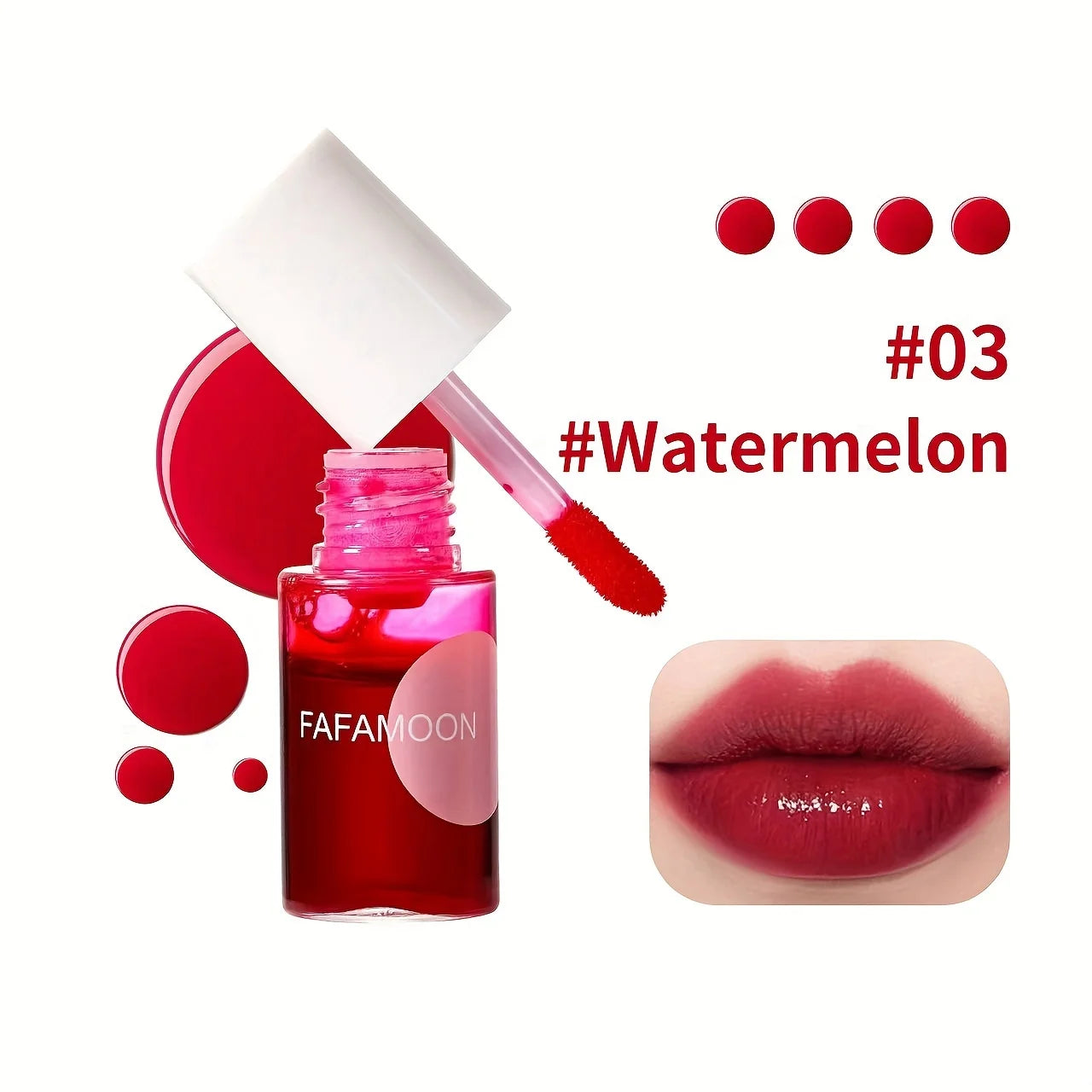 fafamoon 4-Color Fruity Water Gloss Tint