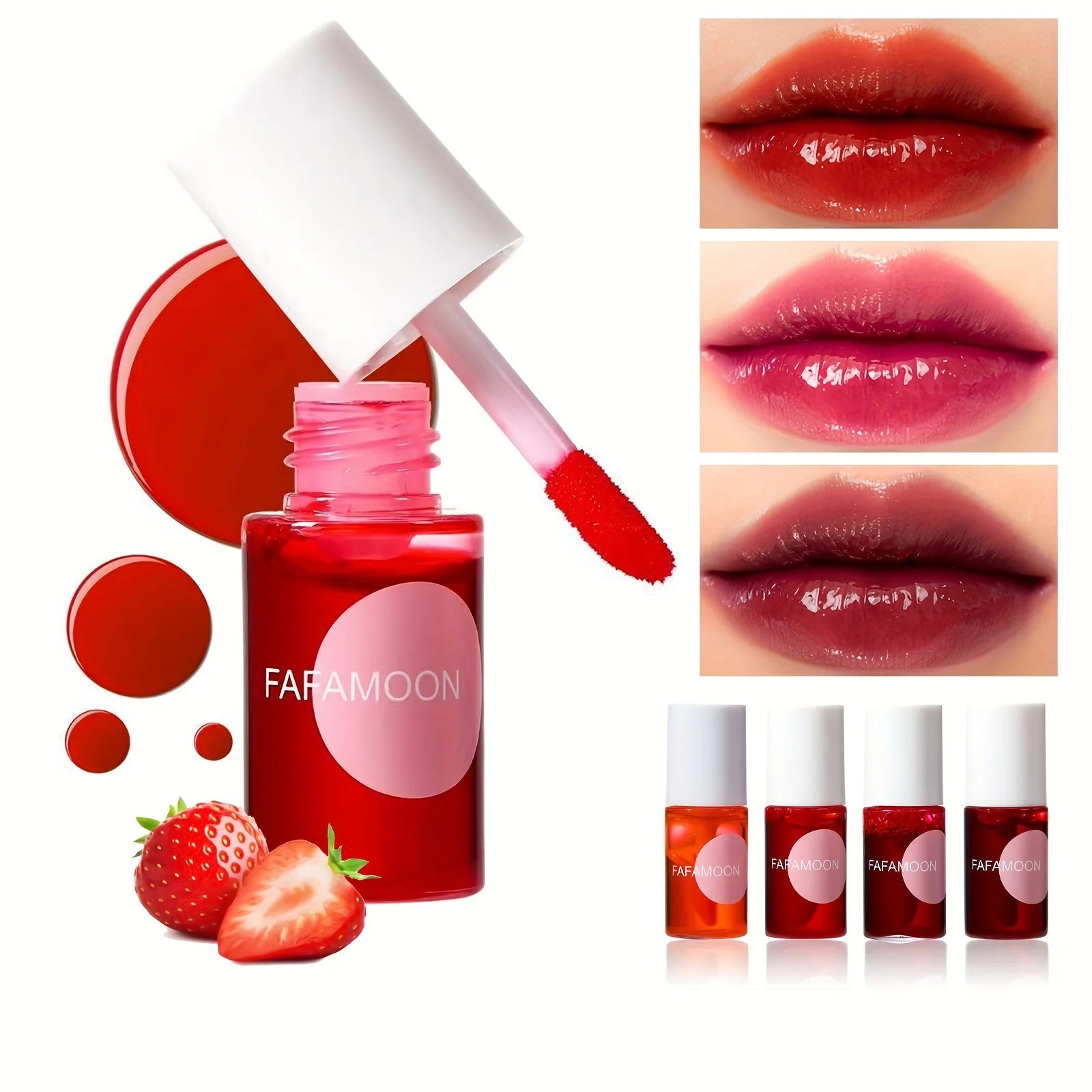 fafamoon 4-Color Fruity Water Gloss Tint