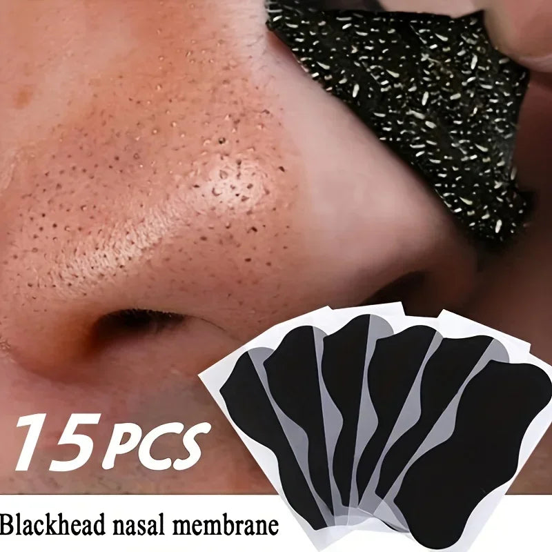 Jaysuing 15pcs Blackhead Nose Strips – Deep Cleansing & Pore Purifying Nose Mask for Acne & Blackheads