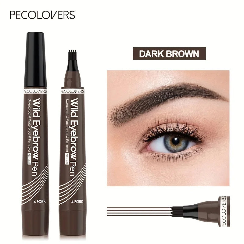 Waterproof 4-Tip Eyebrow Pen