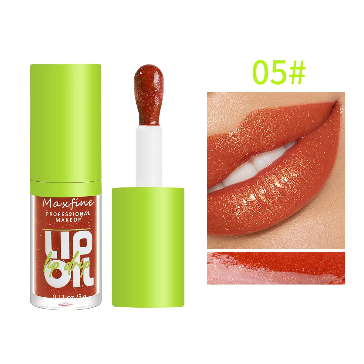6-Tone Luminous Lip Oil Gloss - Ultra Moisturizing & Natural Lip Enhancer Formula